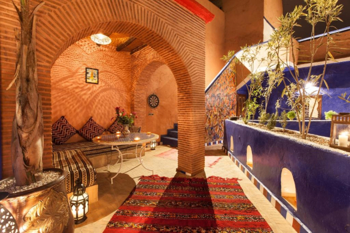 Vente riad maison d&#039;hôtes 4 chambres medina marrakech Maroc