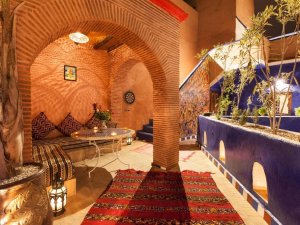 Vente riad maison d&amp;rsquo hôtes 4 chambres medina marrakech Maroc