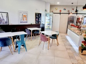 Fonds commerce superbe boulangerie patisserie dans centre tarragona Tarragone