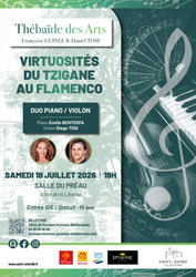 Thébaïde des Arts « Virtuosités Tzigane Flamenco » Saint-André