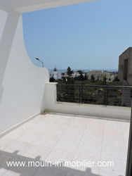 appartement à louer à Hammamet Nord