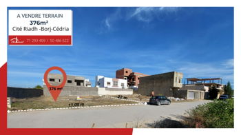 Vente Terrain 376 m2 590m² Nabeul Tunisie
