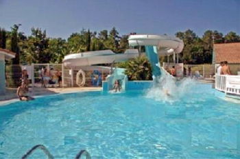 Location mobilhome luxe camping 4 dans les Landes lac océan