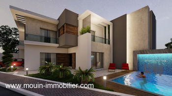 Vente VILLA ASTERIX Hammamet Zone Théâtre Tunisie