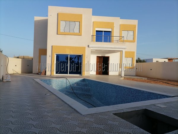 Vente Villa piscine Tezdaine Djerba Midoun Djerba Tunisie