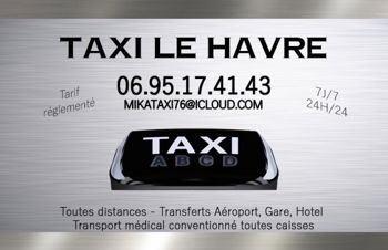 Taxi conventionné Havre Seine Maritime