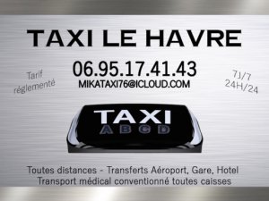 Taxi conventionné Havre Seine Maritime