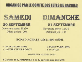 AFFICHE LOTO