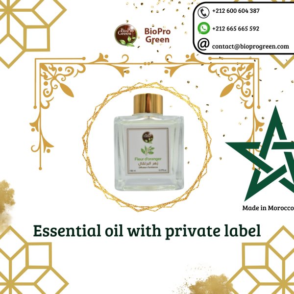 essential oil with private label Marrakech Maroc