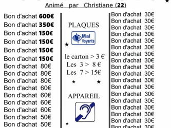 Annonce Loto Pardon Saint-Laurent Plouégat-Guérand Finistère
