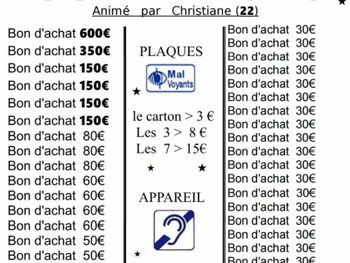 Annonce Loto Pardon Saint-Laurent Plouégat-Guérand Finistère