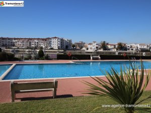 Vente Appartement vue piscine canal Empuriabrava Espagne