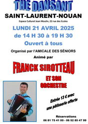 Thé dansant 21 avril Saint-Laurent-Nouan Loir et Cher