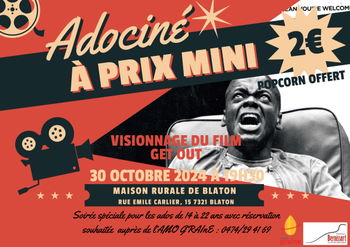 Annonce Adociné Get Out Mons Belgique