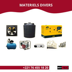 Matériels divers usage industrielle agricole irrigation Dakar