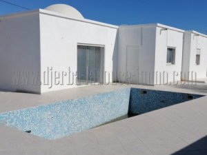 Vente Villa titrée nouvelle construction piscine Djerba Sidi Yeti