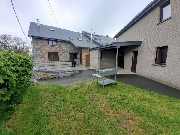 terrasse à l'arrière