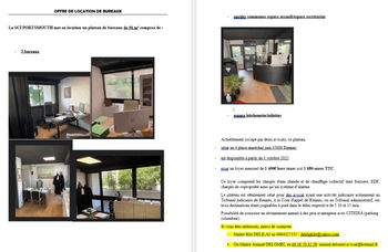 Location Bureaux Centre-ville Rennes Ille et Vilaine