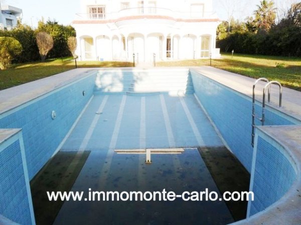 Location villa piscine Souissi RABAT Maroc