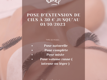 Pose d&#039;Extension cils 30€Morangis Essonne