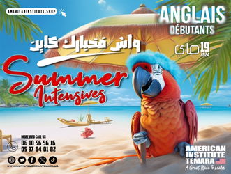 Annonce Formation Anglais Express plus rapide Maroc chez Institut Americain Temara Rabat