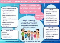Journée prévention, actions, règles de vie