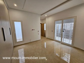 appartement S+2 neuf a louer à Hammamet Centre