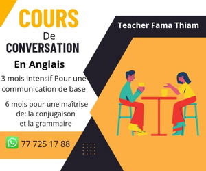Cours d&#039;Anglais M&#039;Bour Sénégal