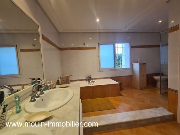 villa avec piscine à louer à Hammamet