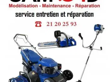 Service réparation des machines appareils jardinage Nabeul Tunisie