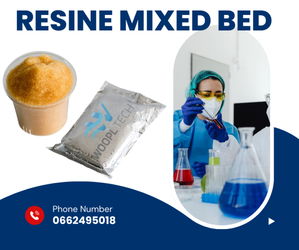 Résine performante pour eau médicale