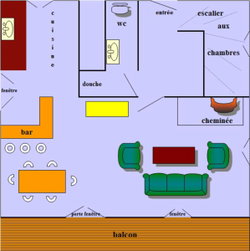 Plan étage