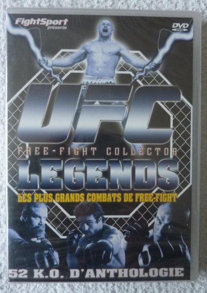 Dvd Free-fight 52 k o d'anthologie UFC LEGENDS neuf Casamaccioli Corse