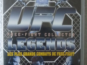 Dvd Free-fight 52 k o d&#039;anthologie UFC LEGENDS neuf Casamaccioli Corse