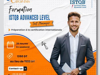 Annonce Formation ISTQB Advanced Level Préparez-vous l&#039;Excellence Tunis