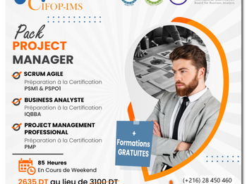 Annonce Pack Project Manager Tunis Tunisie