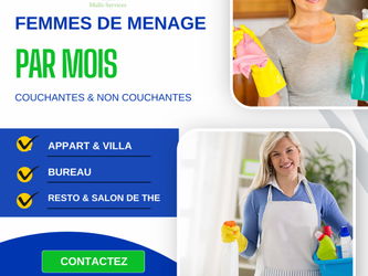 FEMME DE MENAGE A ELMANAR