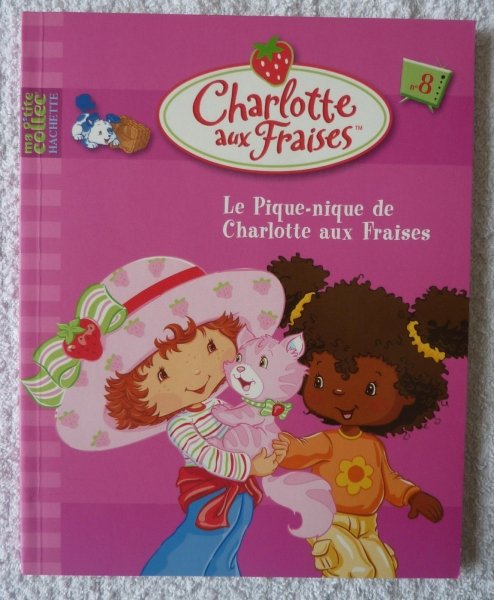 Livre pique-nique Charlotte aux fraises Mondreville Yvelines