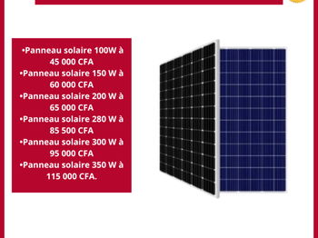 PANNEAU SOLAIRE