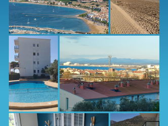 Annonce location Appartement T2 vue mer climatisé ROSES Espagne
