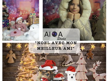 Annonce Mini Sessions Shooting Noël vos animaux compagnie Luxembourg