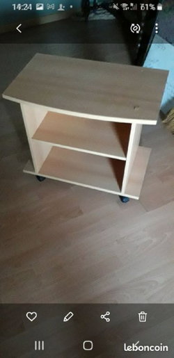 Petit Meuble à Roulettes
