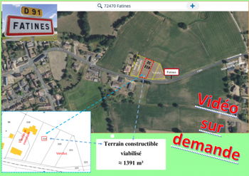 Vente terrain constructible viabilisé VIDEO informative demande campagne