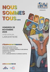 "Nous Sommes Tous " Lycée Hôtelier Largentière Contre