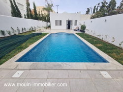 villa avec piscine à Hammamet