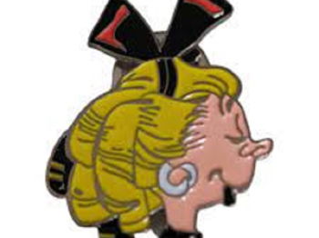 Pins &quot;Lucky Luke&quot; Editions Atlas Miss Belle Esch Luxembourg