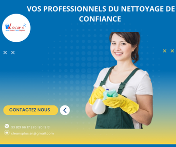 VOS PROFESSIONNELS NETTOYAGE CONFIANCE Dakar Sénégal