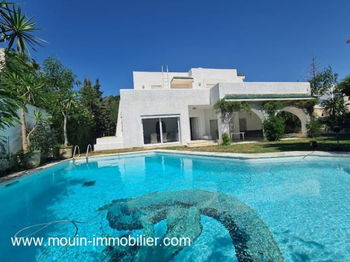 Annonce Vente VILLA LES SIRENES Hammamet Nord Tunisie