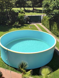 Piscine IPOOLGO gonflables hors-sols à bords durs