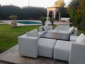 location Villa 9 Chambres Riad Marrakech Maroc